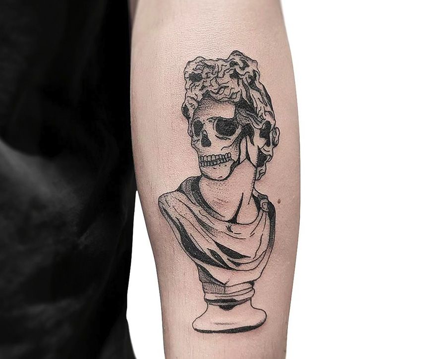 Statue Crane réaliste - Bxphane