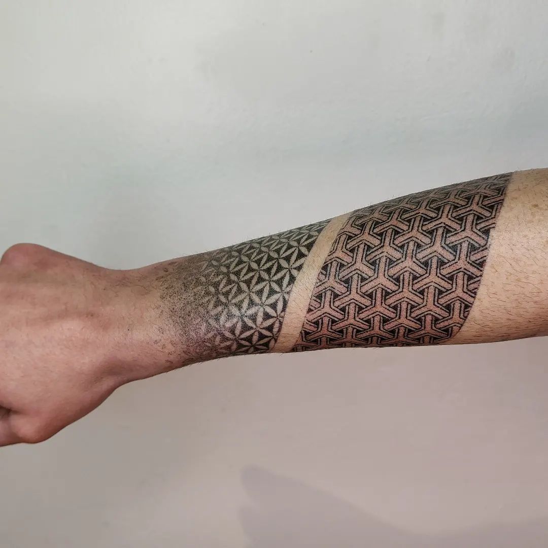 Manchette géometrique 72